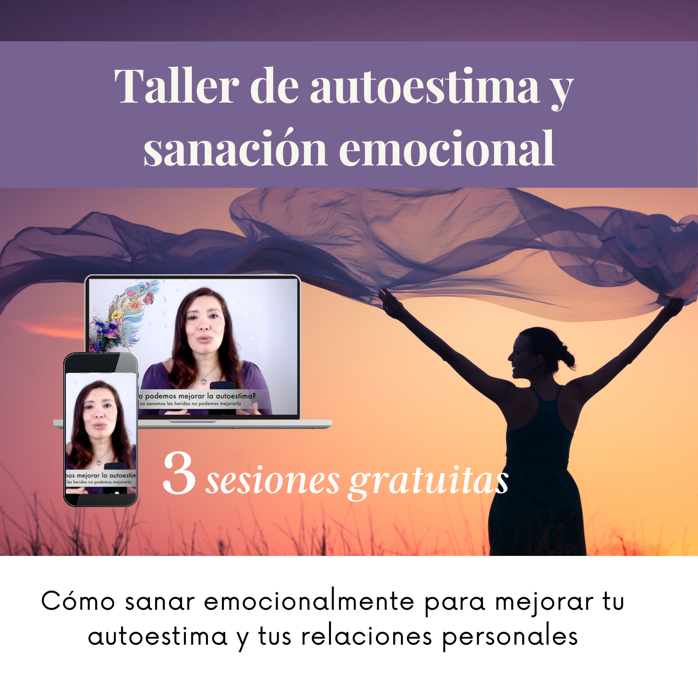 Taller de autoestima y sanación emocional - angie Ramos